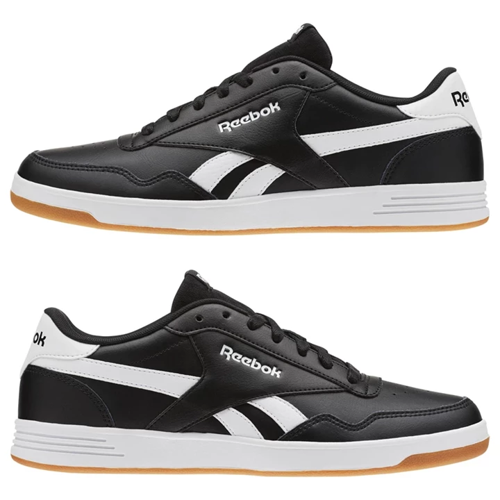 Zapatillas Reebok Royal Techque Hombre Negras Blancas | 376401VIQ