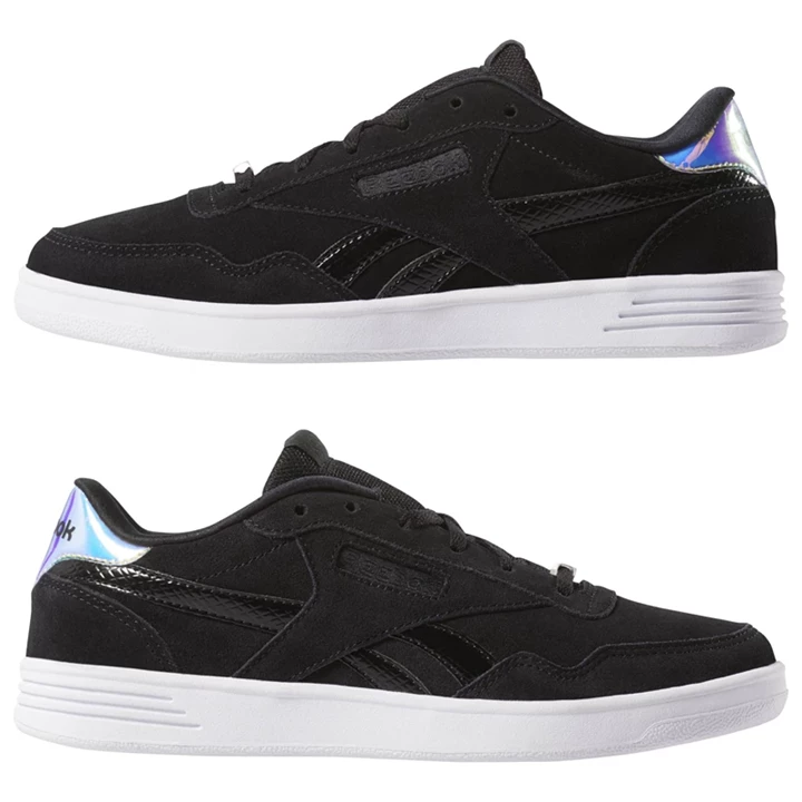 Zapatillas Reebok Royal Techque T LX Mujer Negras Blancas | 502683UTN