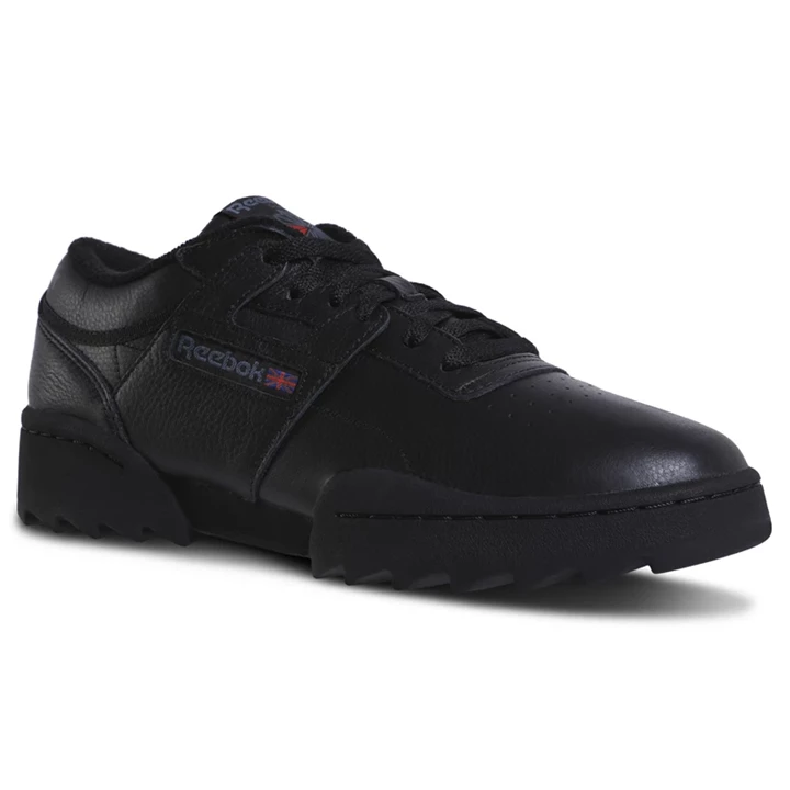 Zapatillas Reebok WORKOUT RIPPLE OG Hombre Negras Gris Oscuro Rojas | 961780HGQ