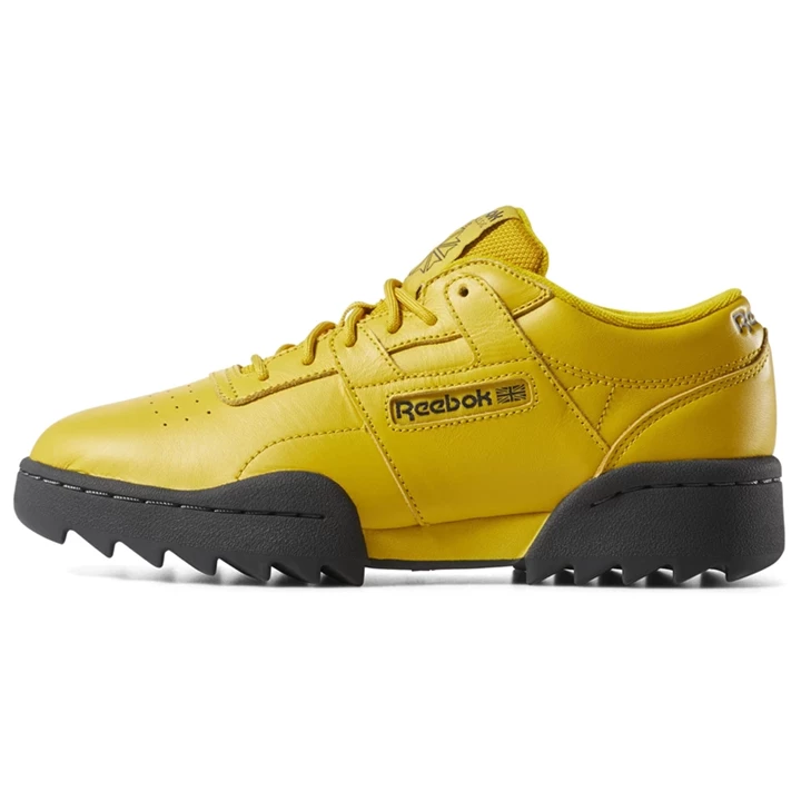 Zapatillas Reebok WORKOUT RIPPLE OG Mujer Amarillo Gris | 962051LMC