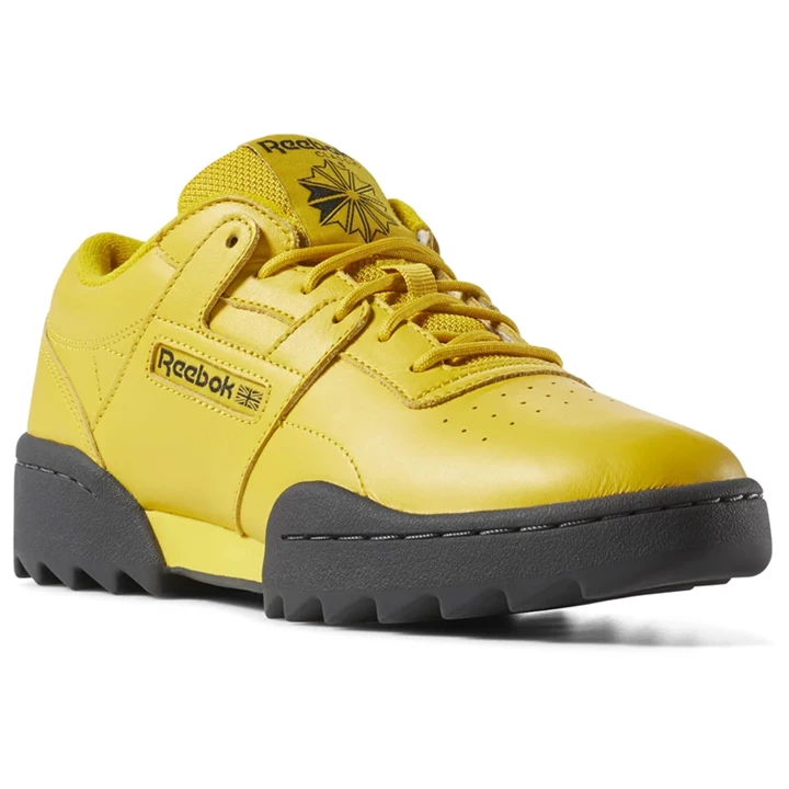 Zapatillas Reebok WORKOUT RIPPLE OG Mujer Amarillo Gris | 962051LMC