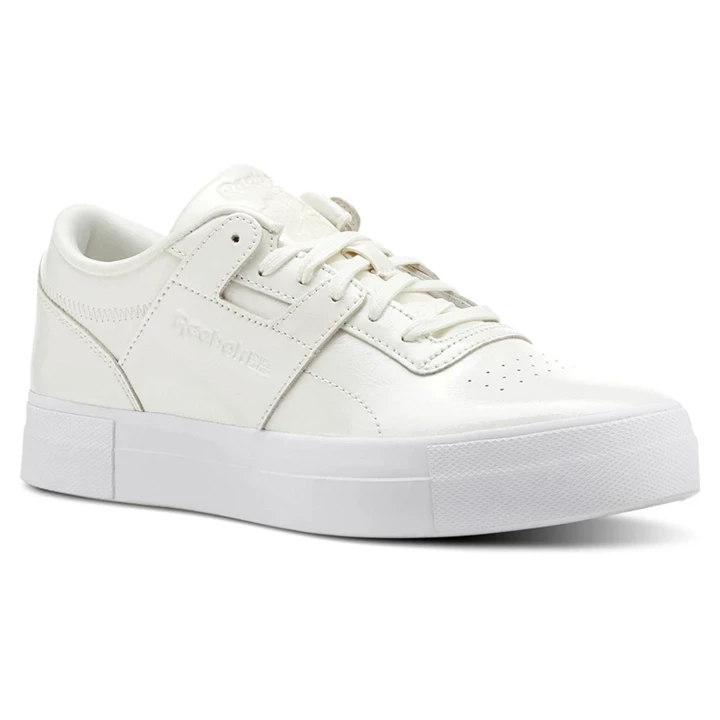 Zapatillas Reebok Workout Lo Mujer Blancas | 581032SZG