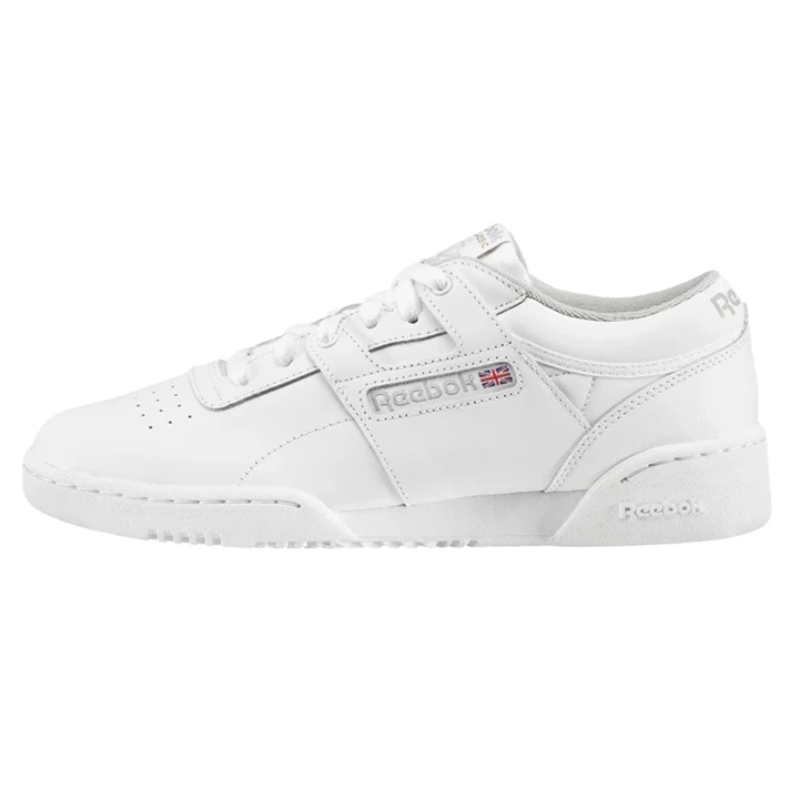 Zapatillas Reebok Workout Low Mujer Blancas Gris | 916804WJQ