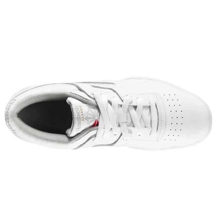 Zapatillas Reebok Workout Low Mujer Blancas Gris | 916804WJQ