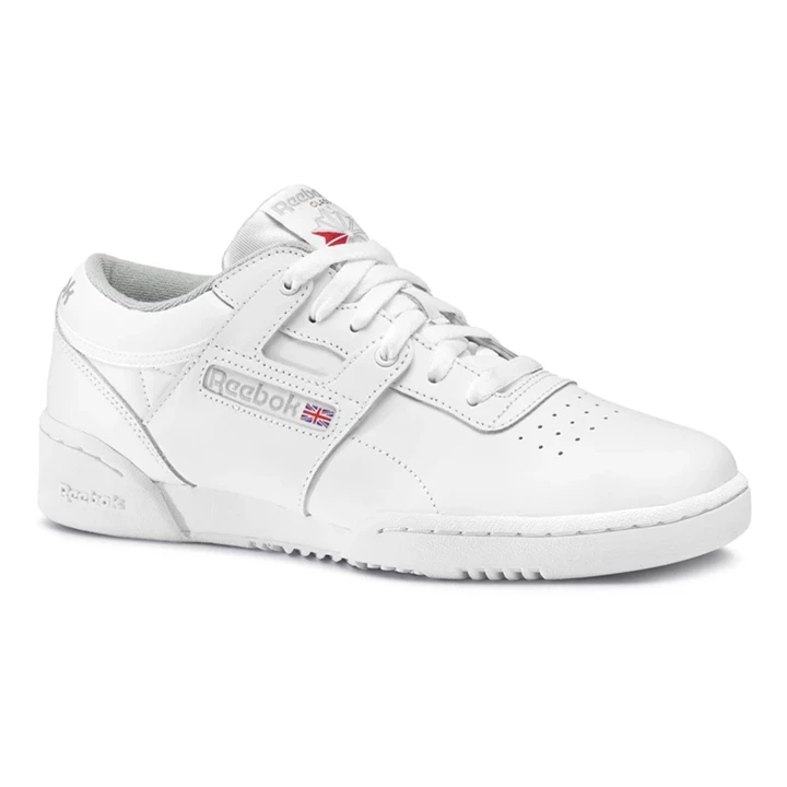 Zapatillas Reebok Workout Low Mujer Blancas Gris | 916804WJQ