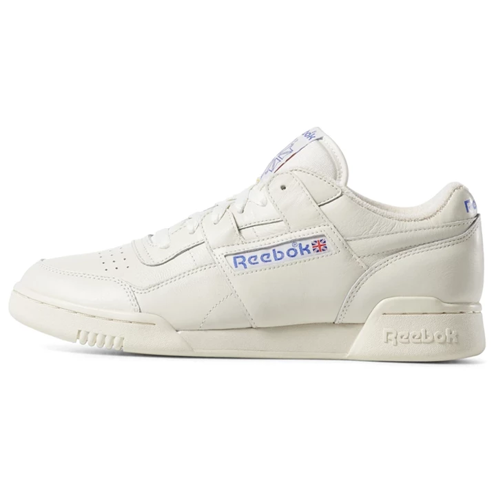 Zapatillas Reebok Workout Plus 1987 TV Mujer Blancas Azul Real | 461523KFO