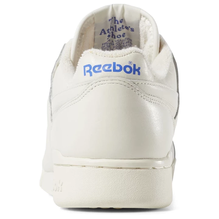 Zapatillas Reebok Workout Plus 1987 TV Mujer Blancas Azul Real | 461523KFO