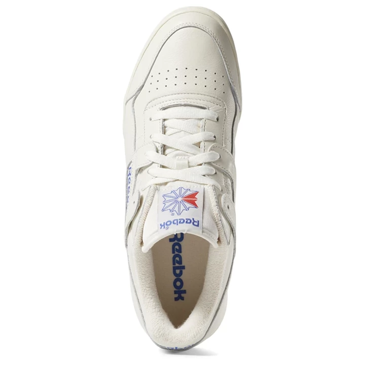 Zapatillas Reebok Workout Plus 1987 TV Mujer Blancas Azul Real | 461523KFO