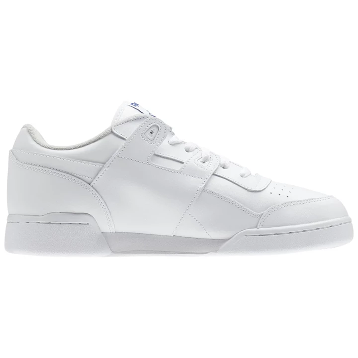 Zapatillas Reebok Workout Plus Hombre Blancas Azul Real | 958670MRH