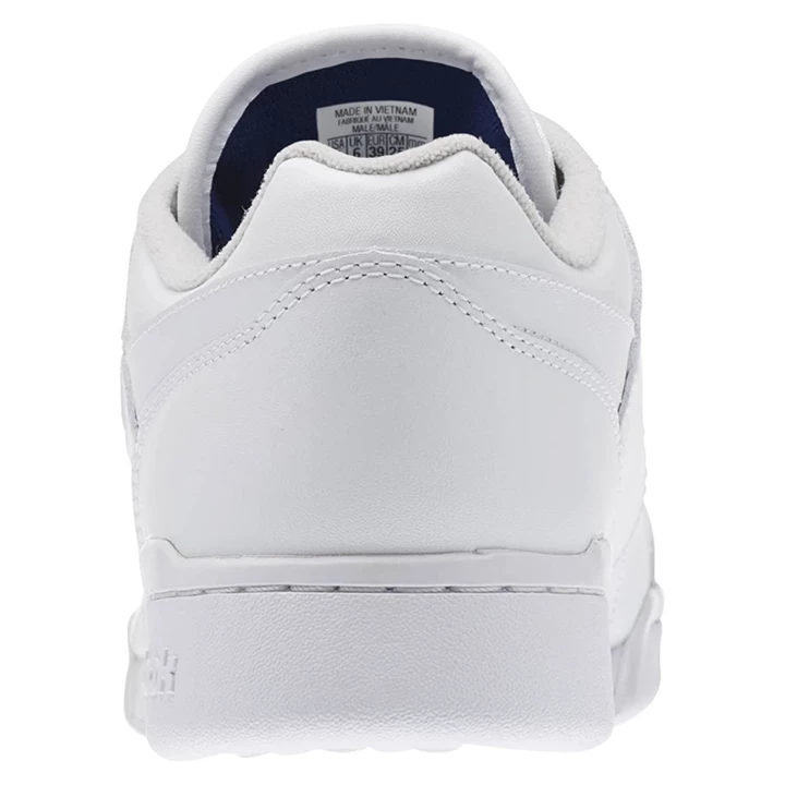 Zapatillas Reebok Workout Plus Hombre Blancas Azul Real | 958670MRH