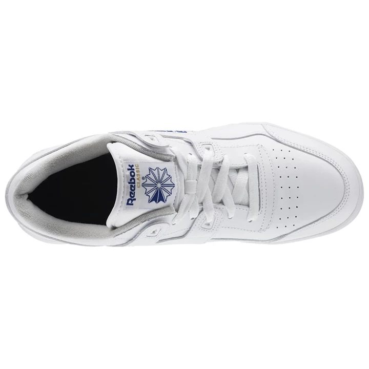 Zapatillas Reebok Workout Plus Hombre Blancas Azul Real | 958670MRH