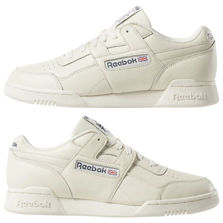 Zapatillas Reebok Workout Plus Hombre Blancas Azules | 971623PFQ