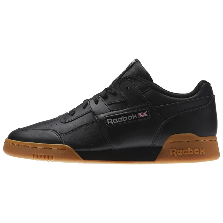 Zapatillas Reebok Workout Plus Hombre Negras Gris Oscuro Rojas Azul Real | 489605QCL