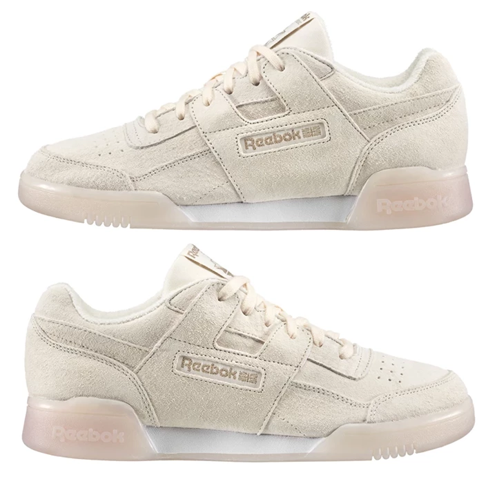 Zapatillas Reebok Workout Plus ICE Mujer Rosas Blancas Doradas | 947152UKR