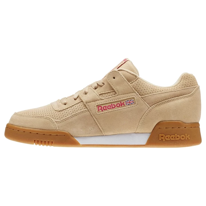 Zapatillas Reebok Workout Plus MU Mujer Rosas Blancas | 416793ARO