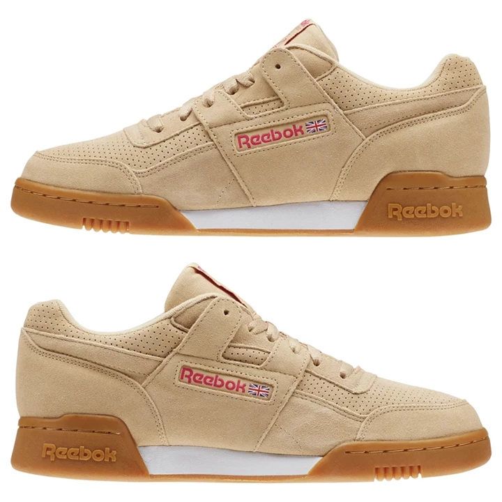 Zapatillas Reebok Workout Plus MU Mujer Rosas Blancas | 416793ARO