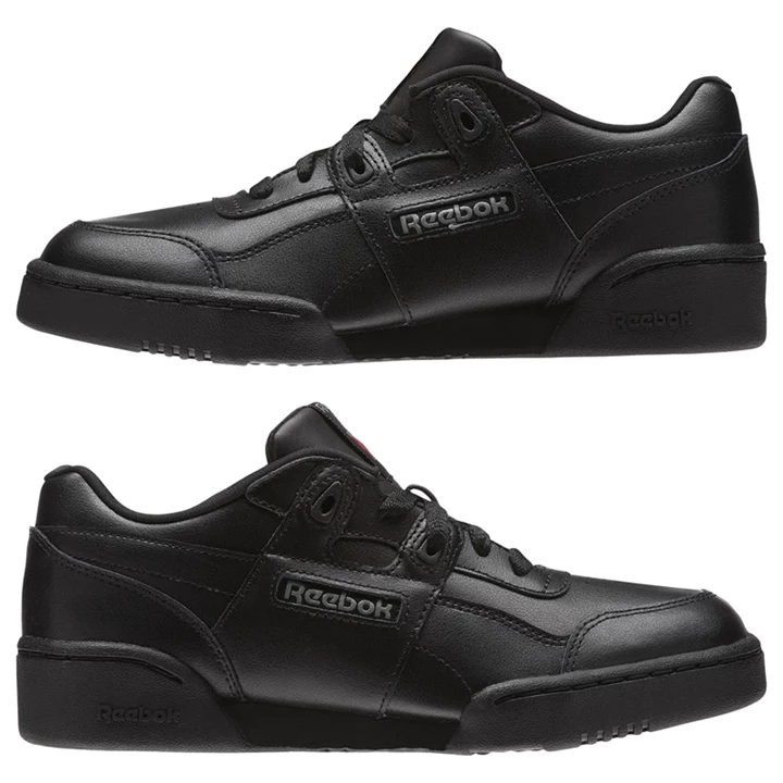 Zapatillas Reebok Workout Plus Niños Negras Gris Rojas | 986052TWA