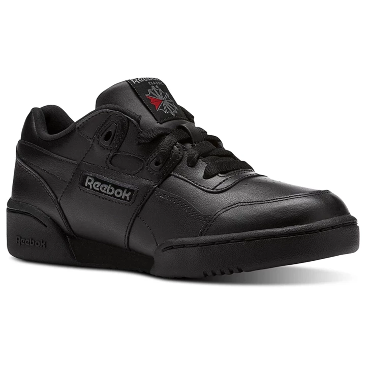 Zapatillas Reebok Workout Plus Niños Negras Gris Rojas | 986052TWA