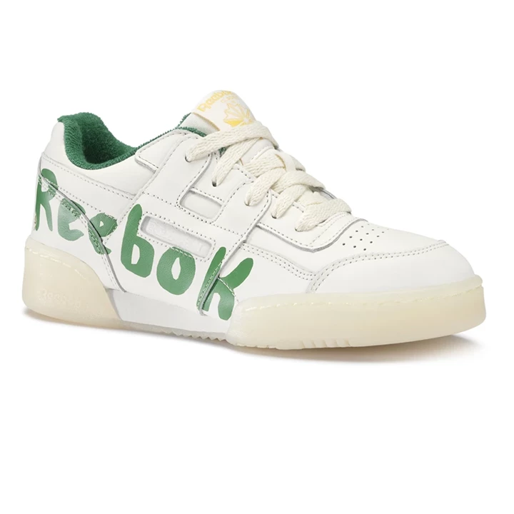 Zapatillas Reebok Workout Plus TAO Graphic Niños Blancas | 910563WPV