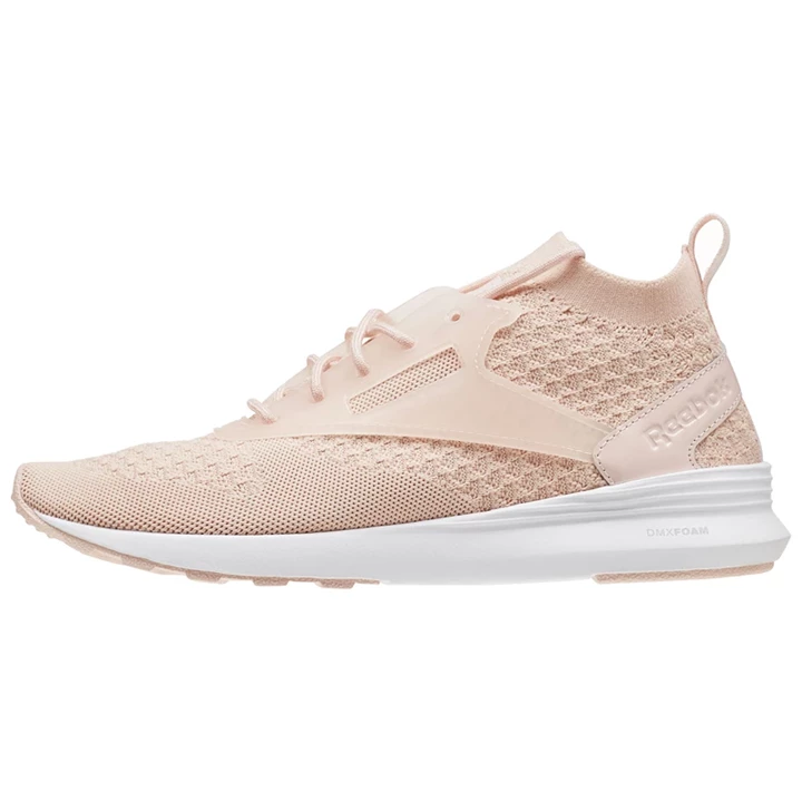 Zapatillas Reebok ZOKU RUNNER Ultraknit MET Mujer Rosas Blancas Gris | 435721GQP