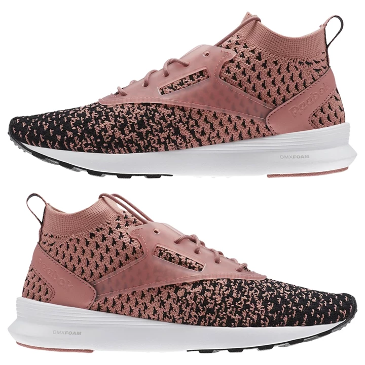 Zapatillas Reebok Zoku Runner Ultraknit Fade Mujer Negras Rosas Blancas | 263758JEN