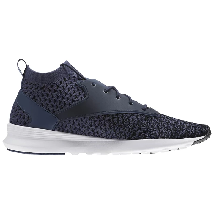 Zapatillas Reebok Zoku Runner Ultraknit Fade Hombre Indigo Negras Blancas | 740691EVZ