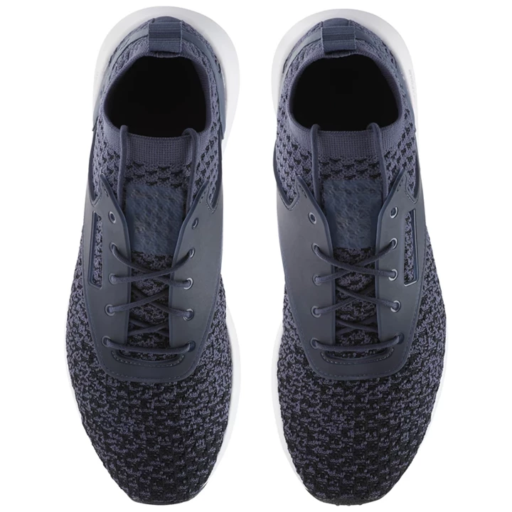 Zapatillas Reebok Zoku Runner Ultraknit Fade Hombre Indigo Negras Blancas | 740691EVZ