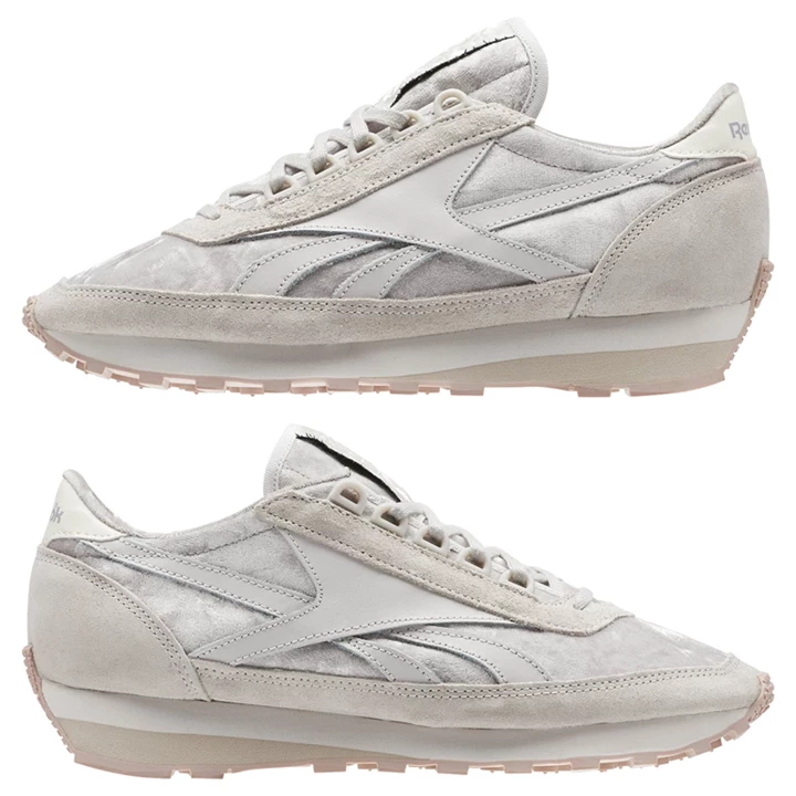 Zapatillas Reebok x FACE Stockholm Aztec OG Mujer Beige Gris Rosas | 347096GEI