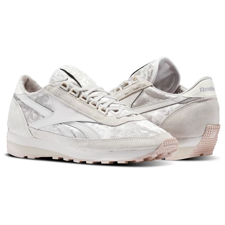 Zapatillas Reebok x FACE Stockholm Aztec OG Mujer Beige Gris Rosas | 347096GEI