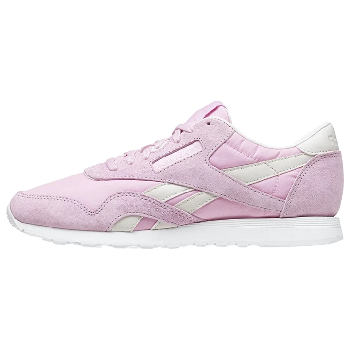 Zapatillas Reebok x FACE Stockholm Classic Nylon Mujer Rosas Blancas | 806374OHL