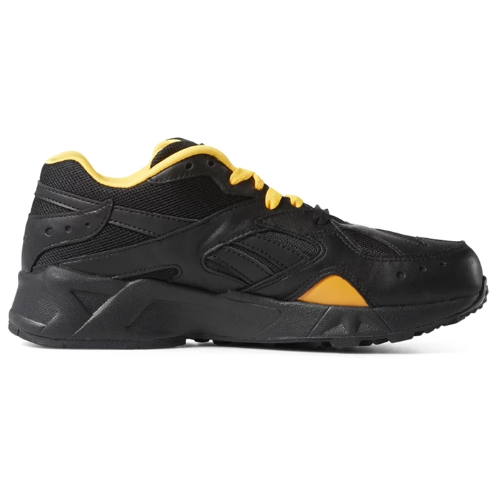 Zapatillas Reebok x Gigi Hadid Aztrek Hombre Negras Doradas | 094281ROW