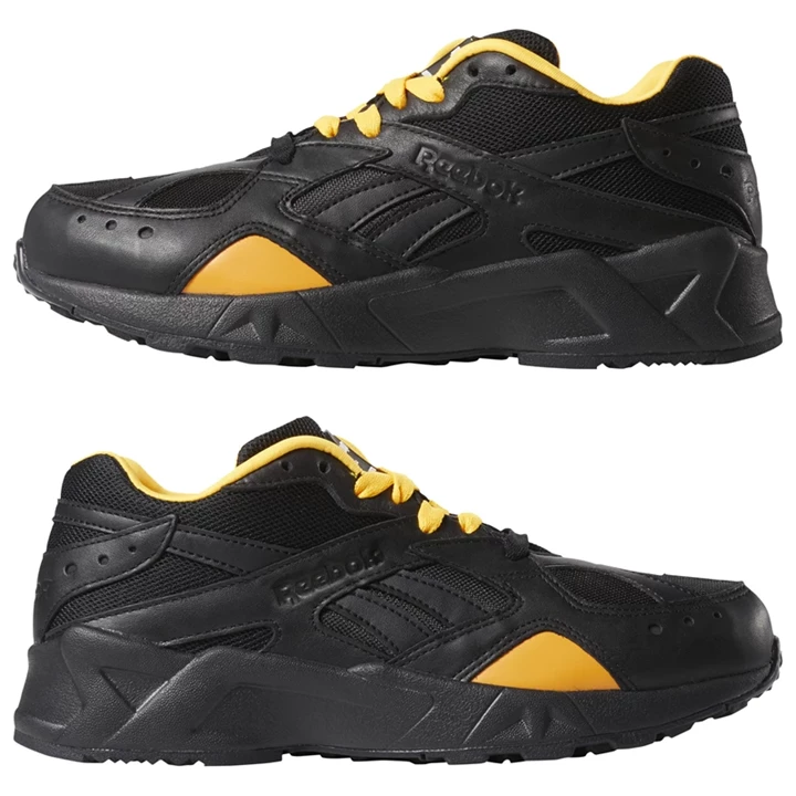 Zapatillas Reebok x Gigi Hadid Aztrek Hombre Negras Doradas | 094281ROW