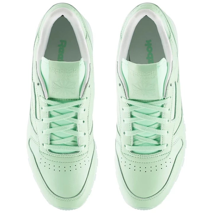 Zapatillas Reebok x Spirit Classic Leather Mujer Verde Blancas | 756348WSE