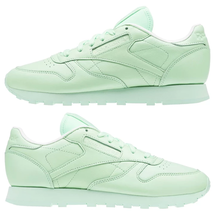 Zapatillas Reebok x Spirit Classic Leather Mujer Verde Blancas | 756348WSE