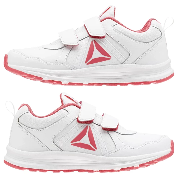 Zapatillas Running Reebok ALMOTIO 4.0 Niños Blancas Rosas Plateadas | 547810DFS