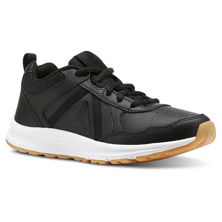 Zapatillas Running Reebok ALMOTIO 4.0 Niños Negras Blancas | 780635SBV