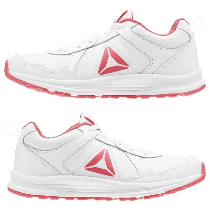 Zapatillas Running Reebok ALMOTIO 4.0 Niños Blancas Rosas Plateadas | 865029CDN