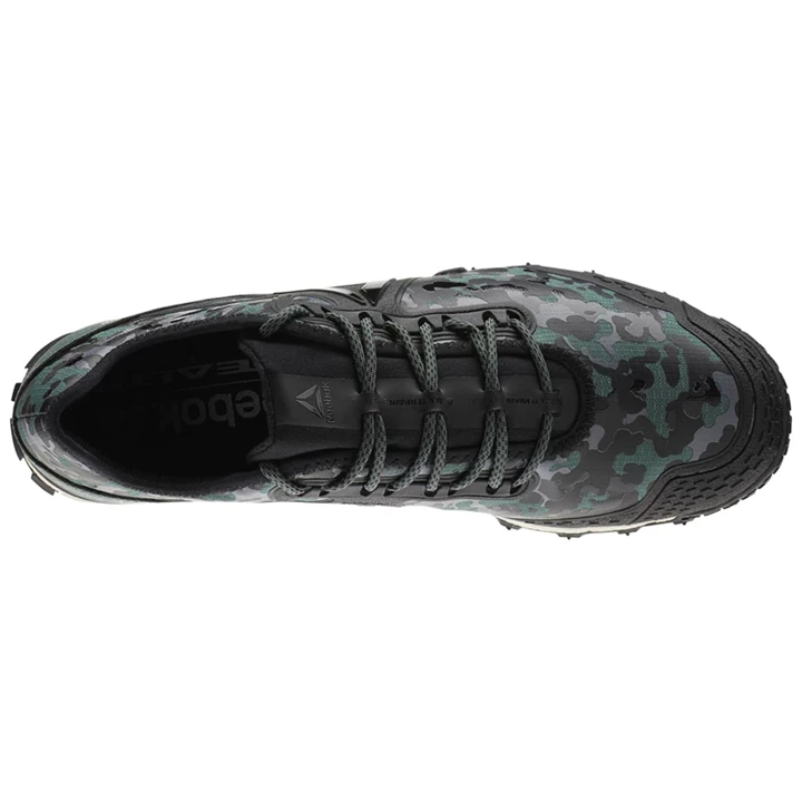 Zapatillas Running Reebok AT SUPER 3.0 STEALTH Camo Hombre Negras Camuflaje Verde | 428317GJL