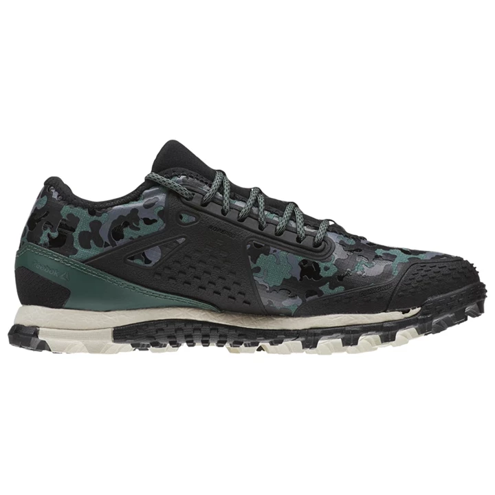 Zapatillas Running Reebok AT SUPER 3.0 STEALTH Camo Mujer Negras Camuflaje Verde | 486537UIR