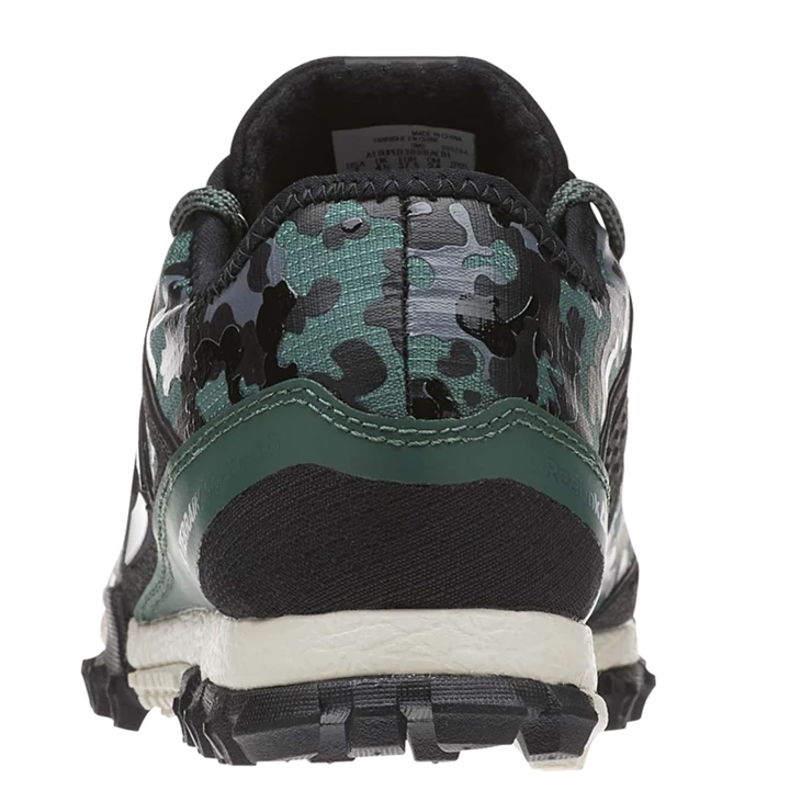 Zapatillas Running Reebok AT SUPER 3.0 STEALTH Camo Mujer Negras Camuflaje Verde | 486537UIR