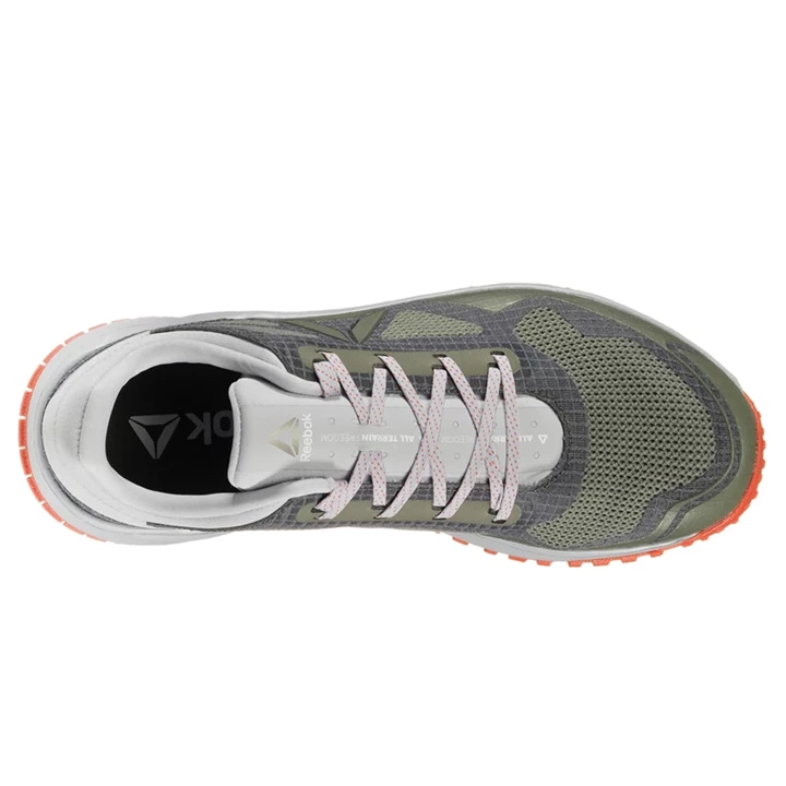 Zapatillas Running Reebok All Terrain Freedom EX Hombre Verde Gris Rojas Gris | 498137MEO