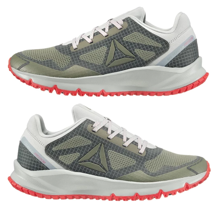 Zapatillas Running Reebok All Terrain Freedom EX Hombre Verde Gris Rojas Gris | 498137MEO