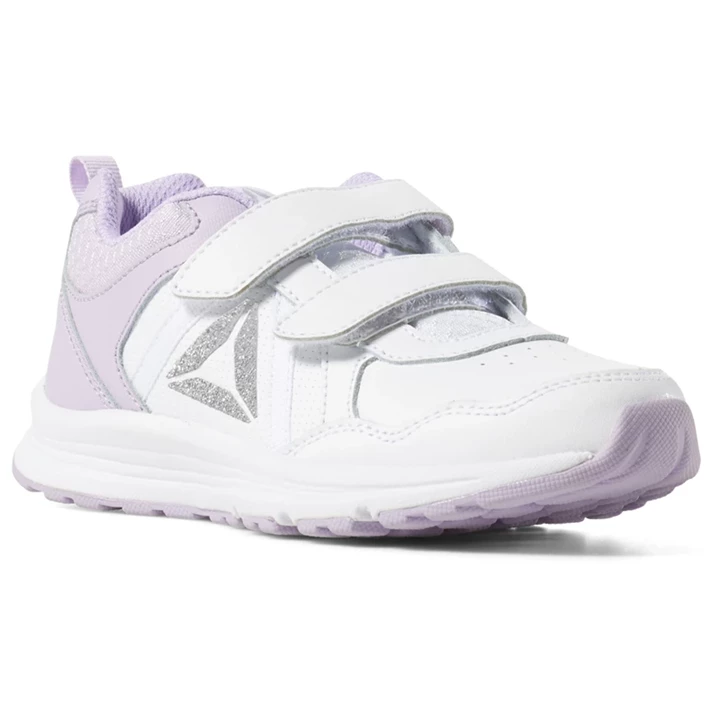 Zapatillas Running Reebok Almotio 4.0 2V Niños Blancas Moradas | 715394QJO