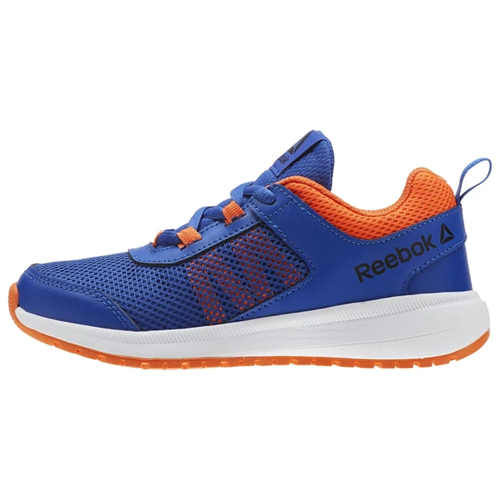 Zapatillas Running Reebok Carretera Supreme Niños Azul Real Naranjas Blancas | 086371NZI