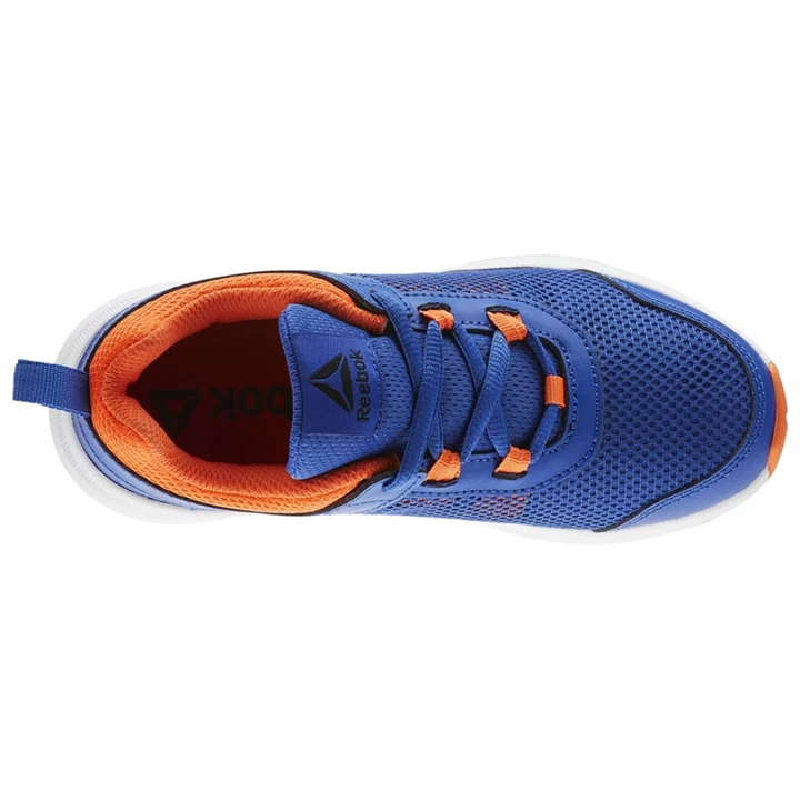 Zapatillas Running Reebok Carretera Supreme Niños Azul Real Naranjas Blancas | 086371NZI