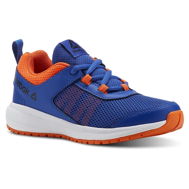 Zapatillas Running Reebok Carretera Supreme Niños Azul Real Naranjas Blancas | 086371NZI