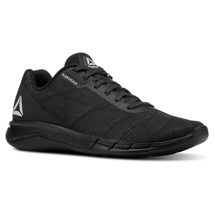 Zapatillas Running Reebok Faster Flexweave Hombre Negras Gris | 784190XFB