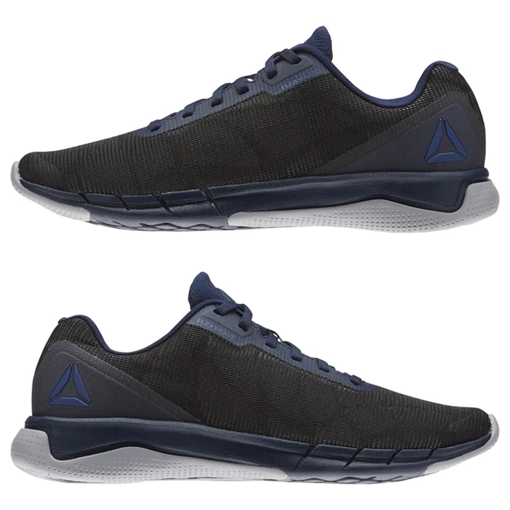 Zapatillas Running Reebok Flexweave Run Hombre Azul Marino Gris Azules | 546708DXI