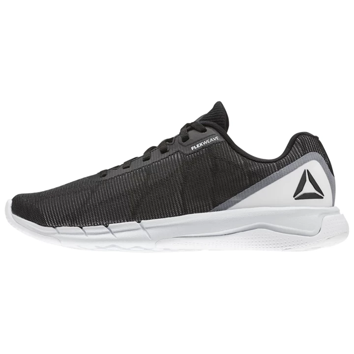 Zapatillas Running Reebok Flexweave Run Hombre Blancas Negras Blancas Gris | 879604MRD