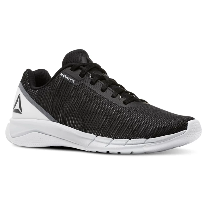 Zapatillas Running Reebok Flexweave Run Hombre Blancas Negras Blancas Gris | 879604MRD